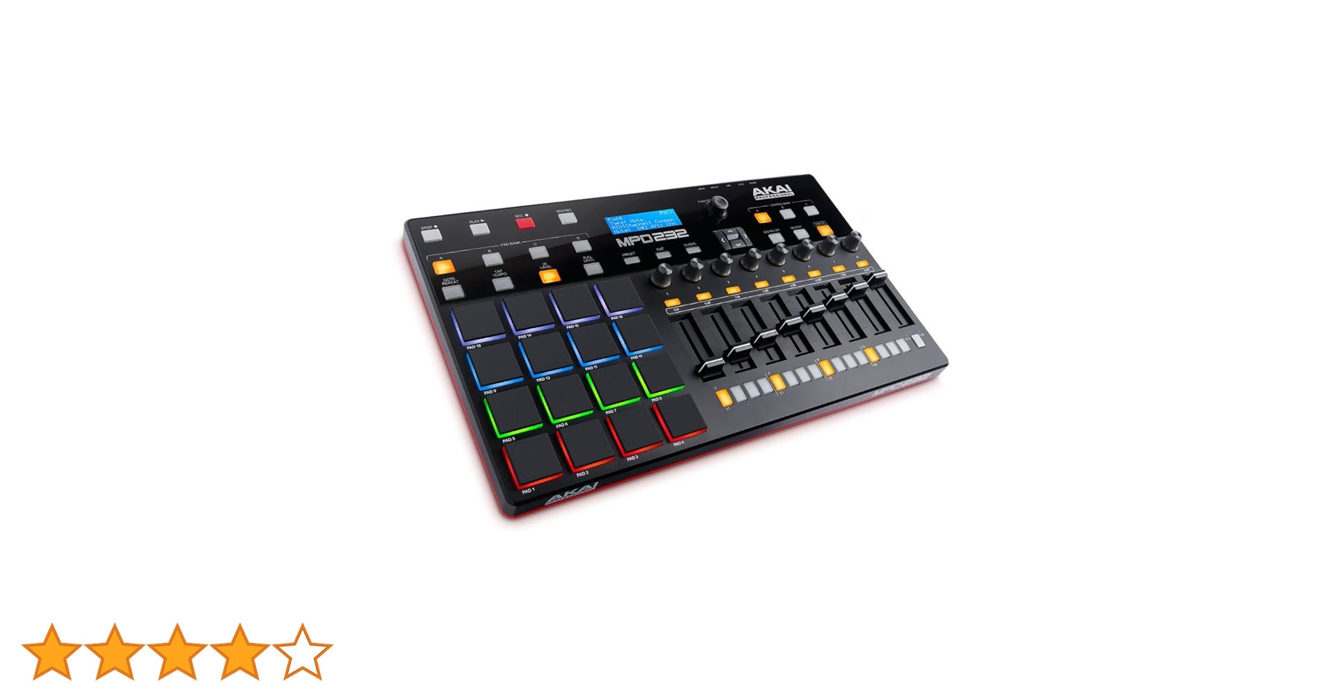 AKAI MPD232 MIDIパッドコントローラー Akai Professional MPD232 | MIDI Drum Pad Controller with